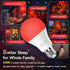 625nm Bulbs 3W, 100% Bulbs A19 40W Bulb 2PK Neporal Red Light for Sleep Blue Light Blocking for Melatonin Promote, Eq.