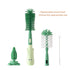 Chemimoso Set, Cup Cleaning Brush, Silicone Baby Bottle Brush with Stand, Large Handle Water Bottle Brush Cleaner