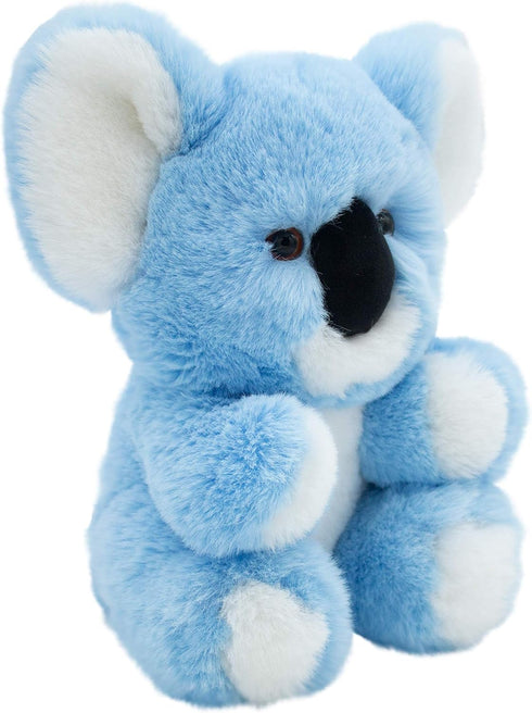 Small Blue Koala Stuffed Animal for Baby, Toddler, Kids - Colorful Plush Toy, Soft and Huggable, Quality Materials