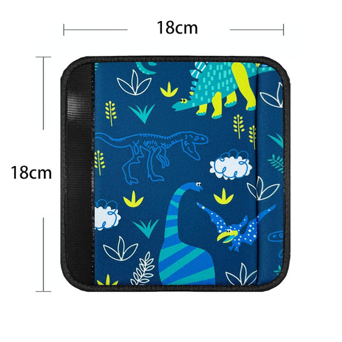VegaPunkLab 2 Pack Backpacks, Seat Straps Shoulder Pads for Kids - Seat Belt Cover Pad, Perfect for Car Booster Seats