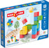 Geomag Magicube Magnetic Building Blocks for Toddlers Ages 15, Swiss-Made STEM Toy (24-Piece