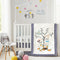Dreamy Cotton LLC 3 Pieces of Bedding Set for Girls, Cool Gray Baby Girl Bedding