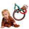 Christmas Baby Silicone Teether Christmas Tree and Bear Teething Ring Christmas Teething