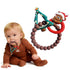 Christmas Baby Silicone Teether Christmas Tree and Bear Teething Ring Christmas Teething