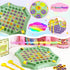 DEEMO 54PCS Flip Chess Memory Game, Fruit Matching Puzzle Toy for Kids & Preschool, Educational Montessori Board Game