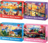 Ciavotie 100 Piece Puzzle World Famous Landscapes Jigsaw Puzzles Large Piece Puzzles for