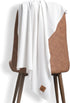 30x40 Inches Hypoallergenic Silky Baby Blanket - White, Oeko-TEX Certified, Thermal-Regulating, Soft Knit for Girls