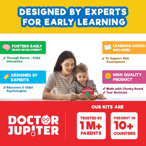 Doctor Jupiter Scavenger Hunt Toys for Ages 2-4, Birthday Gift for 2 Year Old Boys and Girls, Learning & Education Toys