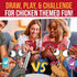 28 13+, Chicken Challengers Card Game Hilarious Strategy for Adults & Teens, Family Game Night, Players, Ages