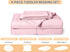 Set 4 Set ZPECC Toddler Bedding - Piece Hypoallergenic Baby Crib Bedding for Boys and Girls, Includes Toddler