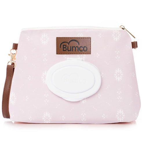 Bumco Diaper Clutch Bag - Portable Wipes Dispenser & Diaper Holder, Airtight