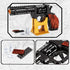 Pxawck 1:1 300 WW2 Set Lego,Playset 6+,Adults Revolver Building Bricks Gun Toy, PCS Military Toys Pistol Model Building