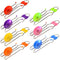 7 Pack Light Up Gyro Wheels Toy Set, Magnetic Sensory Toy with Spinning Wheel and LED Lights