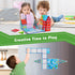 Set, 3-5 4-8 3+ Magnetic Tiles for Kids, Fairytale Town Road Magnetic Blocks Magnet Building Toys for Years Old Boys