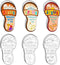 Dvbonike 24Pcs Sunday School Crafts for Kids, Color Your Own Jesus Walks with Us Craft Kit for DIY Gifts