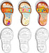 Dvbonike 24Pcs Sunday School Crafts for Kids, Color Your Own Jesus Walks with Us Craft Kit for DIY Gifts