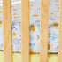 Generic 2-Piece 100% Cotton Fitted Crib Sheets for Baby Star & Moon Print, Soft Breathable Crib Mattress Sheets, Baby