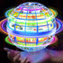 Flying Orb Ball 2024 Galaxy Cosmic Globe - UFO Boomerang Hover Ball, Mini Drone Cool Toys for Ages 6+ (Blue)