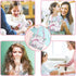 Jewelry Making Kit for Girls 8-12, 110Pcs Charm Bracelet Making Kit for Girls Ages 5-12, DIY Necklace Kids Birthday