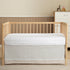 The Homistry 3-Piece Set Set The Hmistry Crib Bedding for Boys & Girls - Reversible Quilt, Fitted Sheet, Crib Skirt