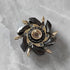 Gray Gold T-Conceal EDC Spinning Top - Magnetic Metal Fidget Slider