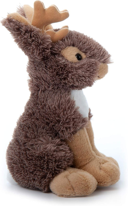 The Petting Zoo Jackalope Stuffed Animal, 12 inches Plush Toy, Gifts for Kids, Wild Onez Zoo Animals
