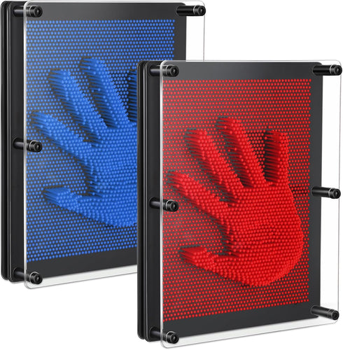 Jenaai 2 Pack Extra Large 3D Pin Art Board Toy 10 x