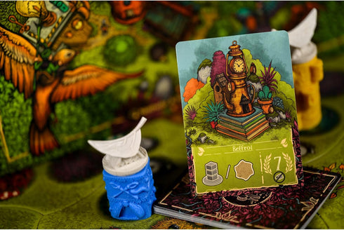 Bombyx Garden Nation - War and Building Board Game, Ages 10+, 2-4 Players, 60 Minutes