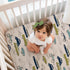 Glenna Jean Uptown Traffic Baby Crib Sheet & Diaper Changing Pad Cover Bundle Cars Trucks Motorcycles Racing