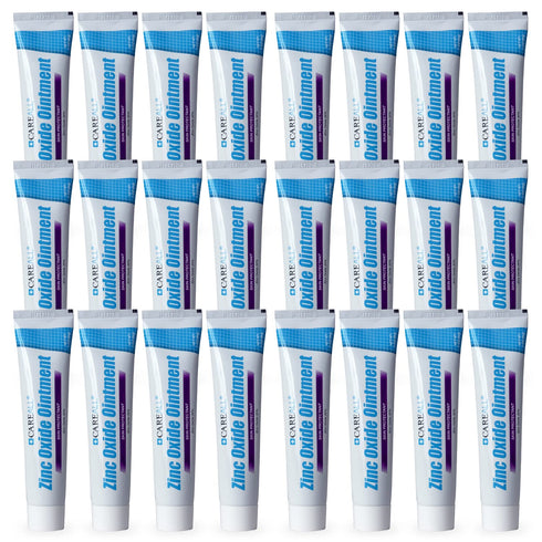 CareAll Zinc Oxide 20% Skin Protectant Barrier Ointment 2 oz (24 Pack),