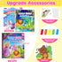 2 Pack Set 3 4 5 6 7 8 Paint with Water Coloring Books for Kids: Watercolor Painting Books for Ages Toddler Girl Boys