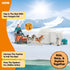 19 Playset Set 3 8 42558 schleich Wild Life - PC Antarctic Expedition with Ranger, Husky Dogs, and Penguin Animal