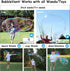 Bubbleventi Giant Bubble Mix | 100% Vegan Non-Toxic Powder Makes 10 Gallons of Premium Bubble Solution for Kids