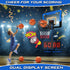 Indoor Mini Basketball Hoop for Kids with Double Electronic Scoreboard LED Light
