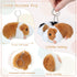 24 Pcs Guinea Pig Stuffed Animal Bulk Plush Dolls with Chain for Kids Party Favors
