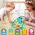 WITALENT Baby Toys 6-12 Months - Dinosaur Piano Music Light Up Toys for 1 Year Old Boys Girls, Interactive Keyboard