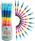 Stacking Crayons, 15 pc Set, Buildable and Stackable for Drawing, Coloring, Arts and Crafts