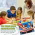 Hanaive 20 Pcs Ten Frame Dice, Large Foam Dice for Classroom Math Manipulatives, Educational Counting Toys