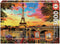 Educa Sunset in Paris 3000 Piece Jigsaw Puzzle, Puzzle Glue Included, Completed Image 47.25" x 33.5", Ages 14+