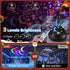COOLNIGHT Kids,93 Lighting+3 Projector,Remote+Dimmable Projector,360 4 Night Light for Films Kids Night Light Star