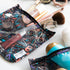 Bumkins Travel Bag, Toiletry, TSA Approved Pouch, Zip Bag, Quart Size Airline Compliant, Clear-Sided, Baby, Diaper Bag Organization, Accessories, Packing, Set of 3 Sizes, Born This Way Kindness