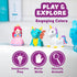 6 Pack Tub Works Fantasy Watertight Bath Toys, | Sealed, No Hole Bath Toys Design Keeps Moisture Out | Soft, Squeezable