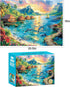 300 Piece Puzzles for Adults, Large Piece Jigsaw Dolphin Puzzles, Recycled Cardboard Paper Games for Kids Adults
