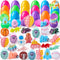 JJOYIN 24 Pcs Prefilled Easter Eggs with Assorted Toys, Filled with Easter
