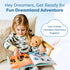 Zip N' Bear Zippy The Bear, Soft Plush Teddy Bear with Matching Unicorn Pajamas, Perfect Sensory Toy