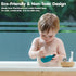 PlanToys Wooden Sailing Boat Toy with Seal | Bath Time Water Toy for Floating Play, Imagination & Gentle Sensory
