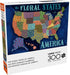 Buffalo Games - Zirkus Design LLC - The Floral States of America - 300 Piece Jigsaw Puzzle for Families