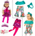 ZITA ELEMENT 24 Pcs American Doll Clothes for 18 Inch Dolls - Clothing Outfits, Dresses, Swimsuits