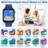Kids Smart Watch with 26 Puzzle Games, Touch Screen, HD Camera, Alarm Clock, Birthday Gift for Ages 4-12 (Blue)
