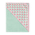 3 Pack GS71730 Cudlie Buttons & Stitches Baby Girl Rolled/Carded Hooded Towels in Bless This Baby Print